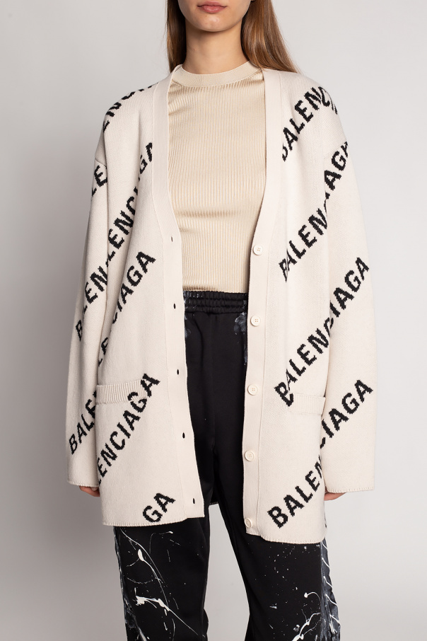 IetpShops Women s Clothing Balenciaga Oversize cardigan TEEN